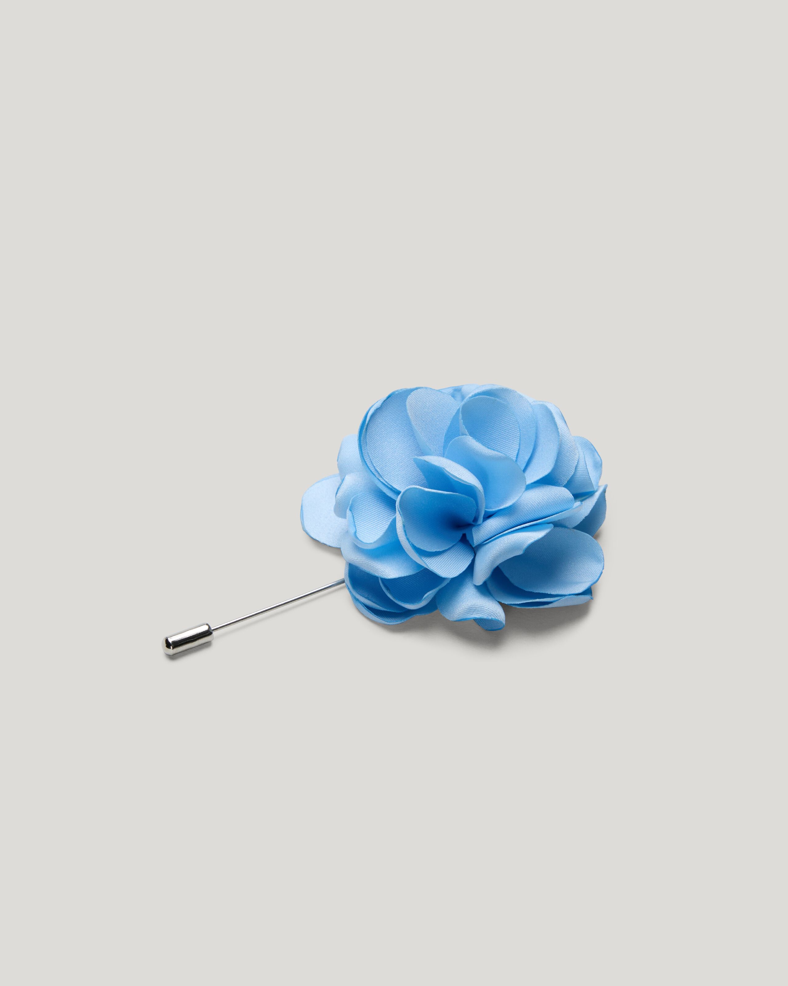 Blue flower brooch top
